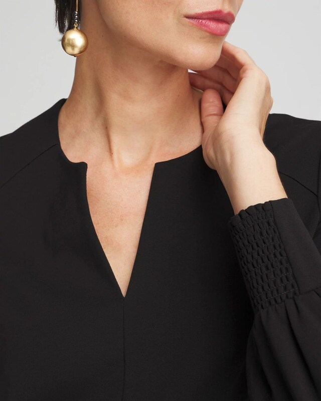 Ponte Notch Neck Tunic - image 4